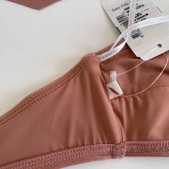 New Zimmermann Cira Bow Metallic Bikini Top Size - Picture 6 of 6